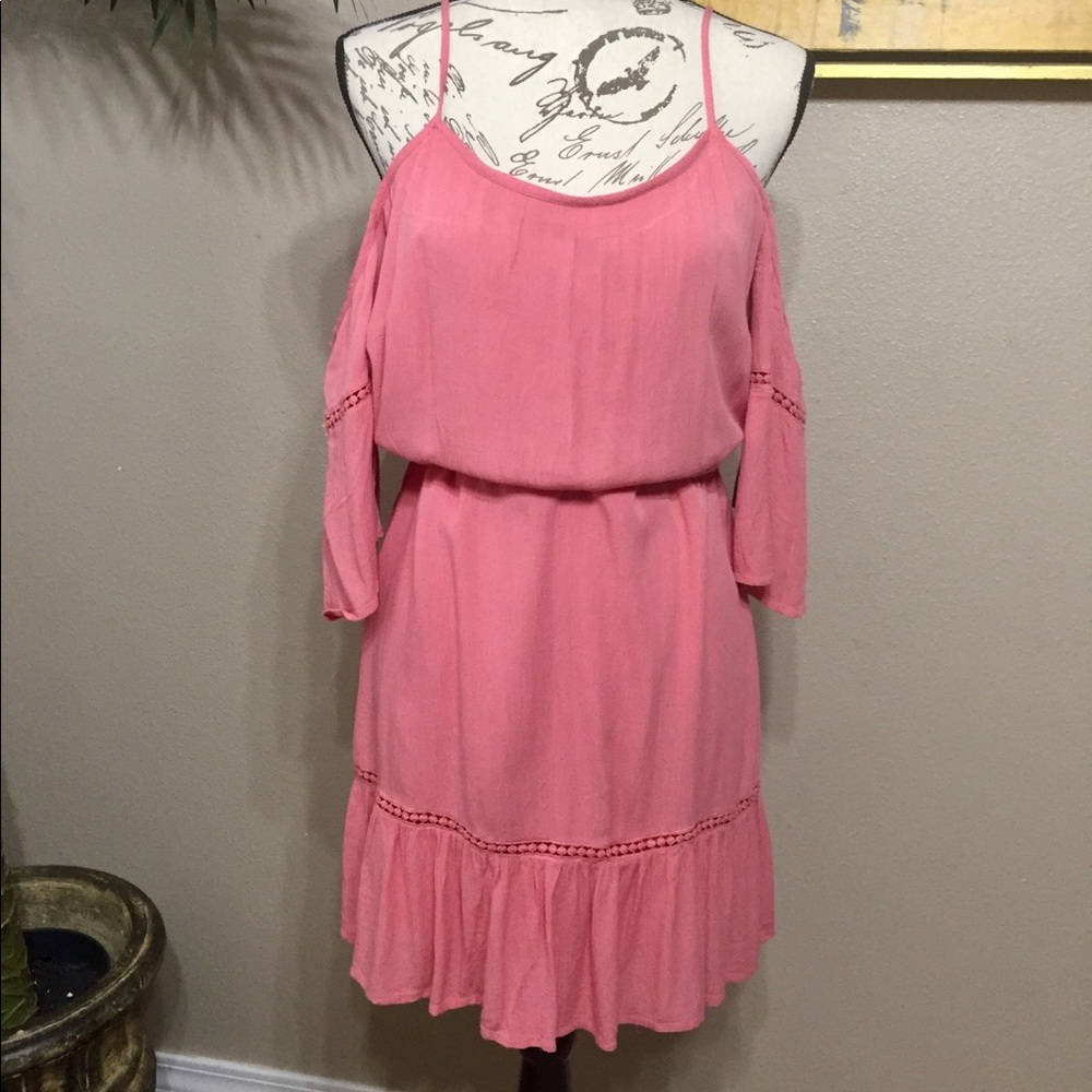 NY&CO cold shoulder dress